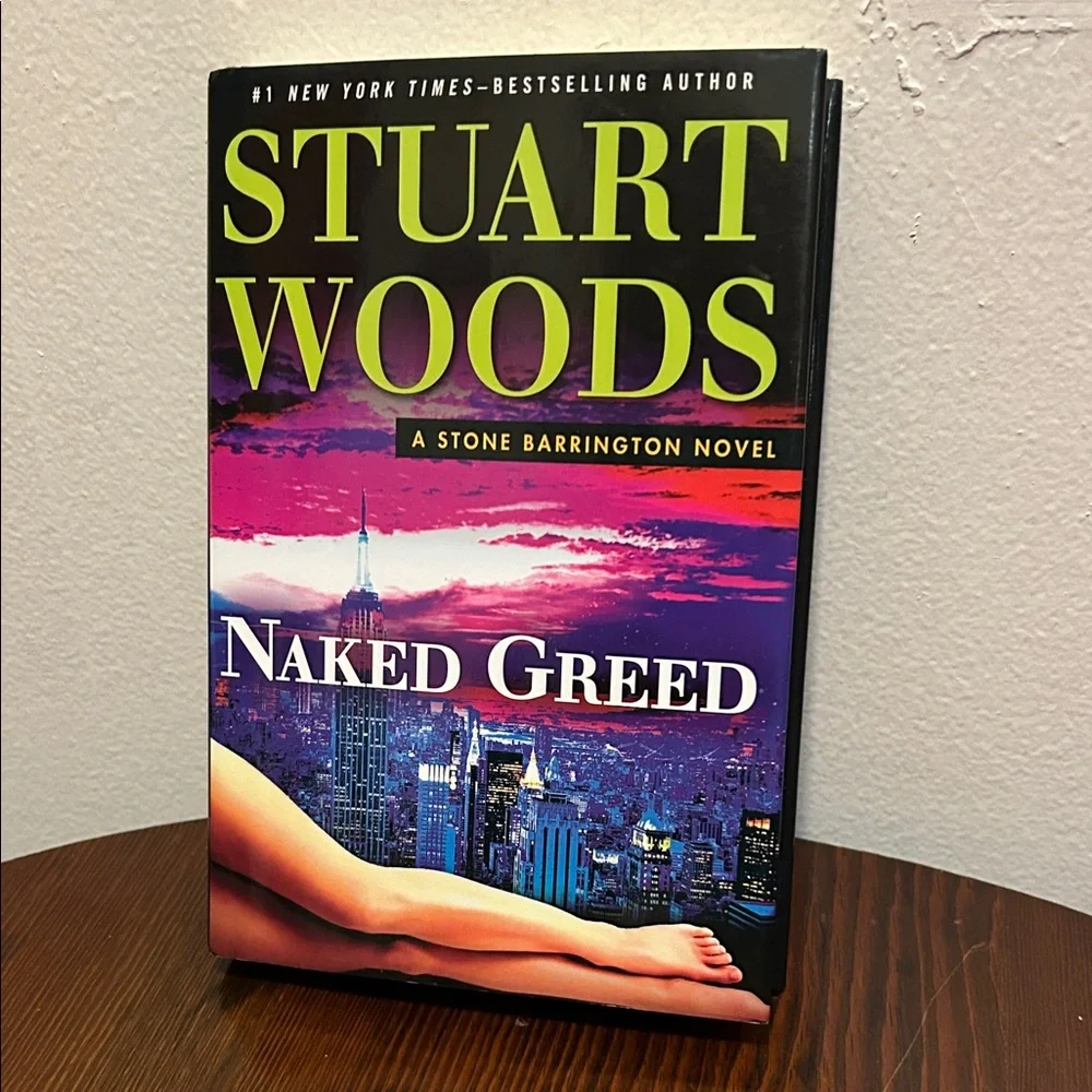 Stuart Woods 'Naked Greed' Hardcover Book